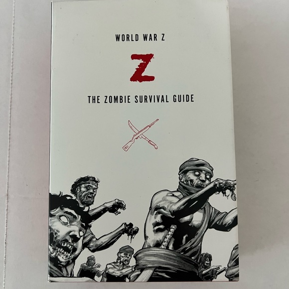 World War Z  and The Zombie survival guide book set By Max Brooks Paperback set - Picture 3 of 3